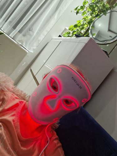 Aura Glam PRO maska LED, terapia fotonowa photo review